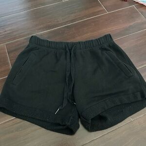 Women's Black Casual Shorts